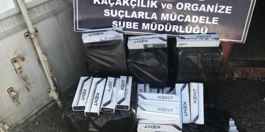 Van’da sigara kaçakçılığı