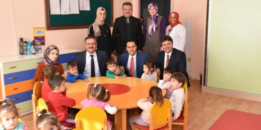Başkan Güney’den anaokulu ziyareti