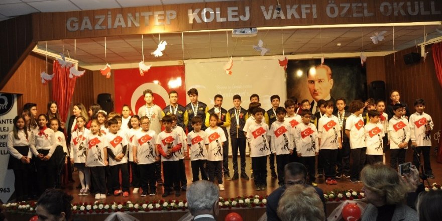 GKV’li Şampiyonlar ödüllendirildi