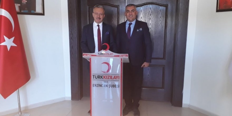 Rektör Akın Levent’ten, Türk Kızılay’ına ziyaret