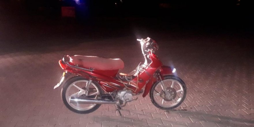 Motosiklet hırsızı trafik cezası yedi yakayı ele verdi