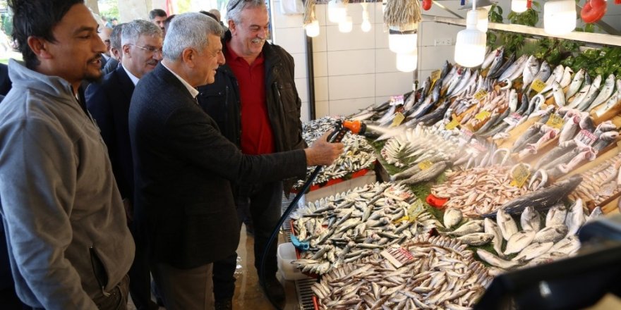 Kocaeli’nin yeni balık pazarı tanıtıldı