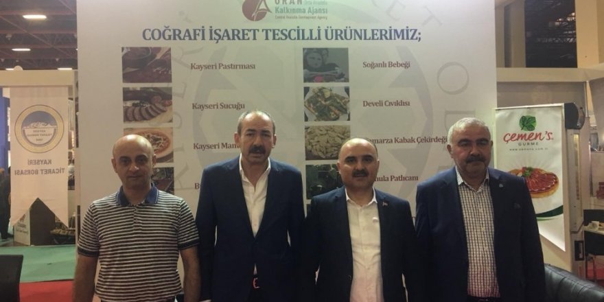 Kayseri Yeni Valisi YÖREX’te KTO Standını Ziyaret Etti