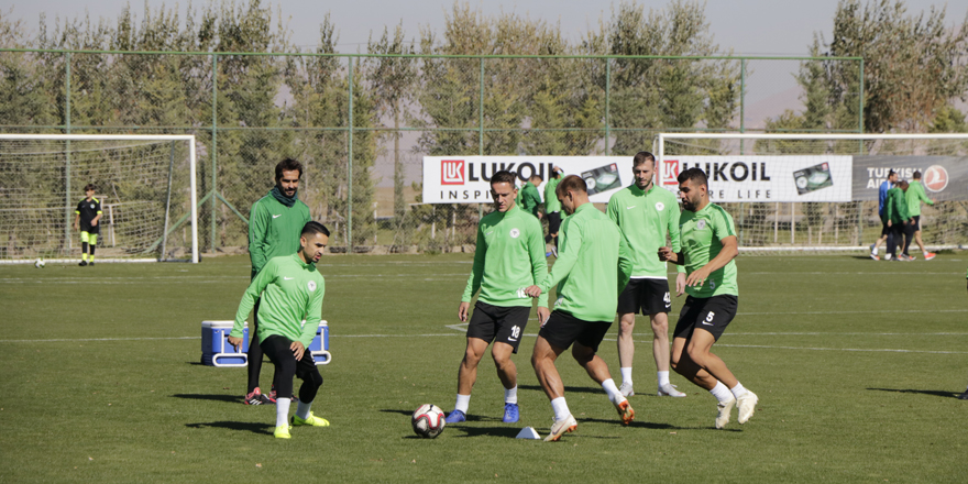 Konyaspor, Maraş maçına hazır!