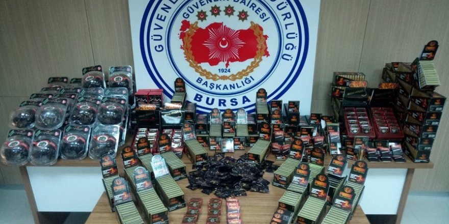Bursa’da 100 bin lira değerinde cinsal ilaç ele geçirildi