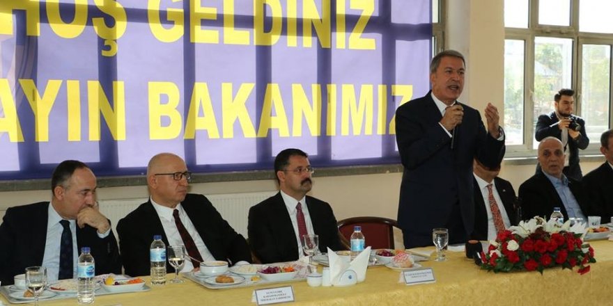Milli Savunma Bakanı Akar: "Son 2 ayda 450 civarında terörist etkisiz hale getirildi"