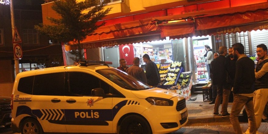 Eyüpsultan’da silahlı market soygunu