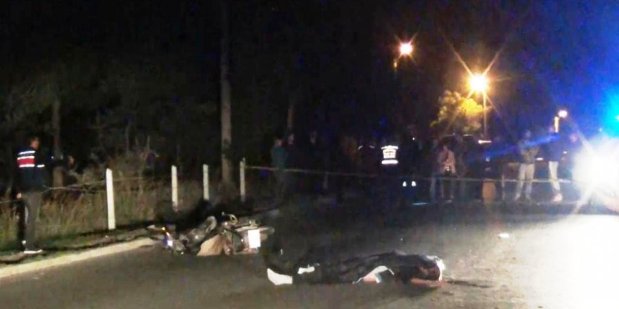 Ayvalık’ta motosiklet kazası; 1 ölü, 1 yaralı