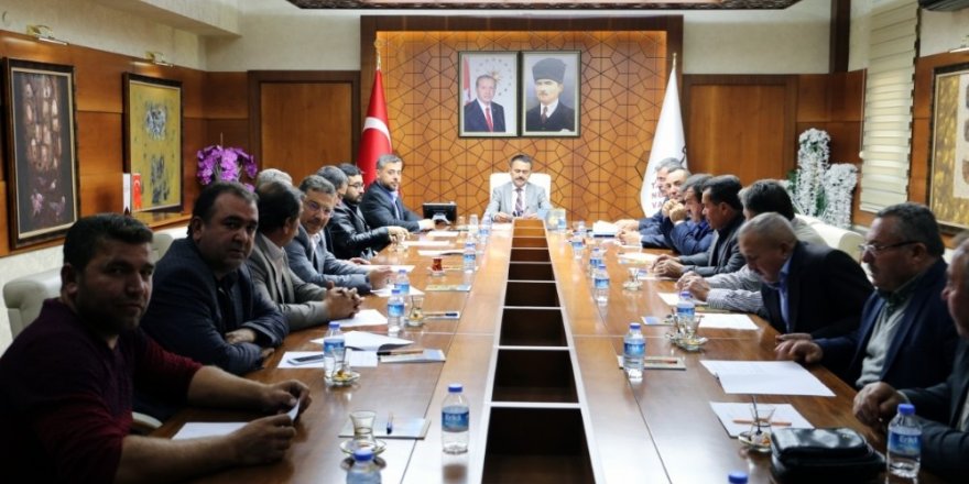 Köylere Hizmet Götürme Birliği toplantısı yapıldı