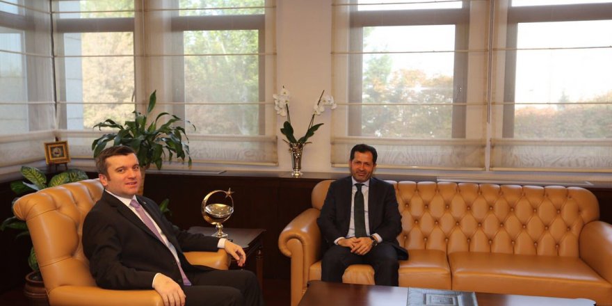 Ziya Altunyaldız'dan Dışişleri'ne ziyaret