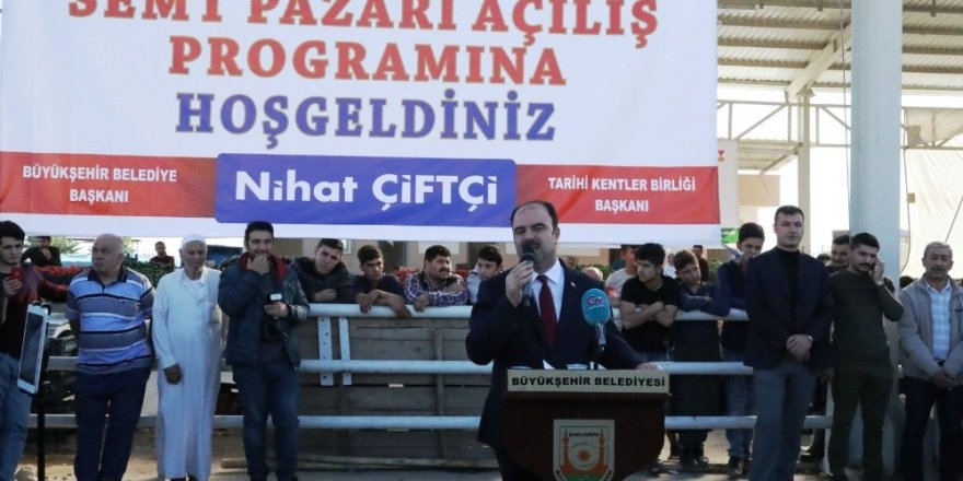 Sırrın Kapalı Semt pazarı açıldı
