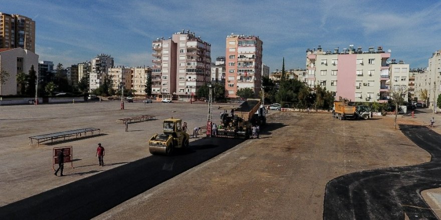 Meltem açık pazar yerine kış bakımı