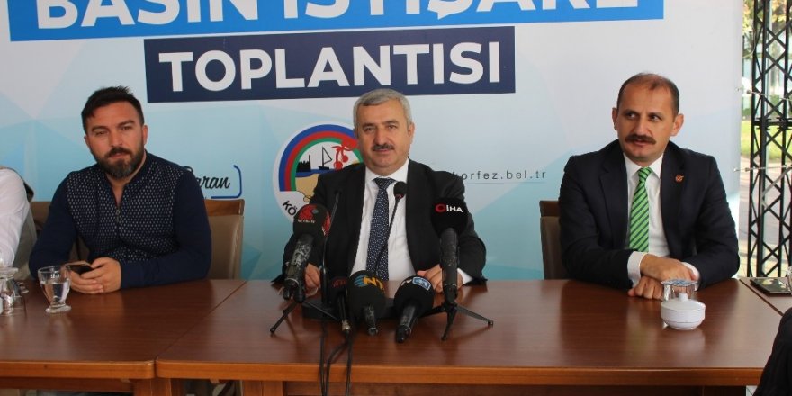 Körfez Belediye Başkanı İsmail Baran, projeleri hakkında bilgi verdi