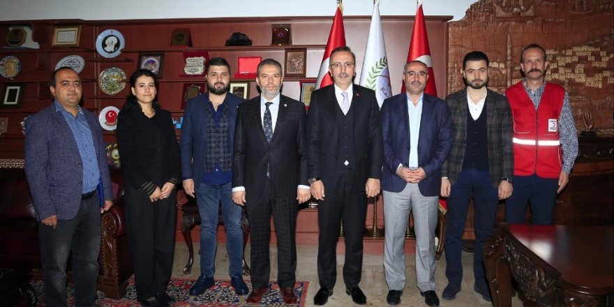 Kızılay Nevşehir Şube Başkanı Civelek, Başkan Seçen’i ziyaret etti