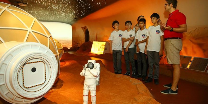 Uzay meraklısı çocuklar Mars'ı Türkiye'de keşfedecek