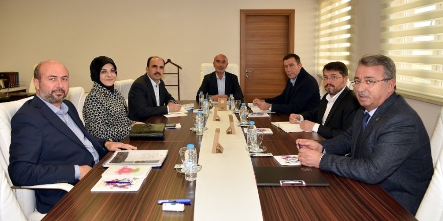 Başkanlar Selçuklu’da bir araya geldi
