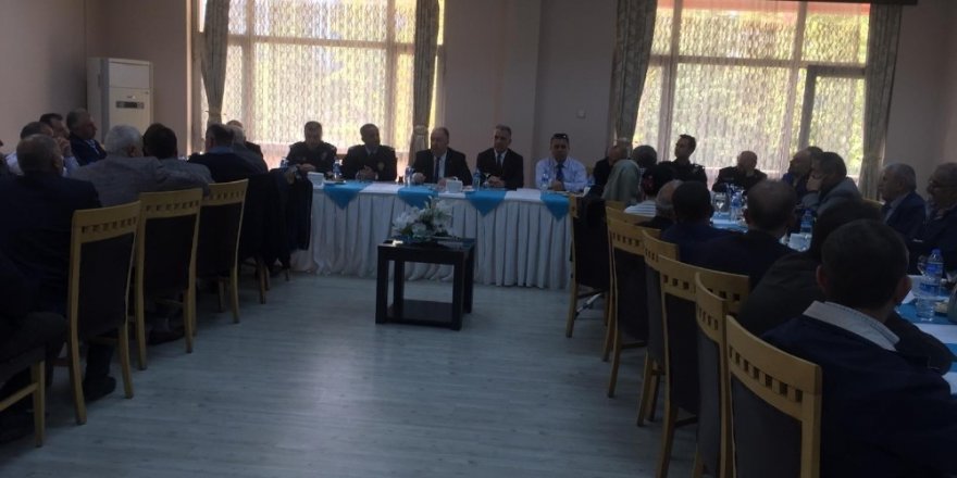 Isparta emniyetinden huzur toplantısı