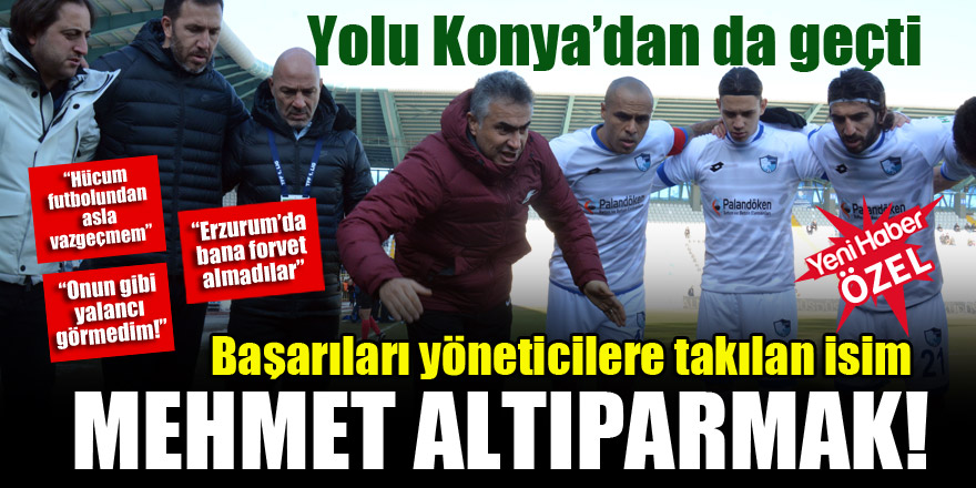 Başarıları yöneticilere takılan isim: Mehmet Altıparmak!
