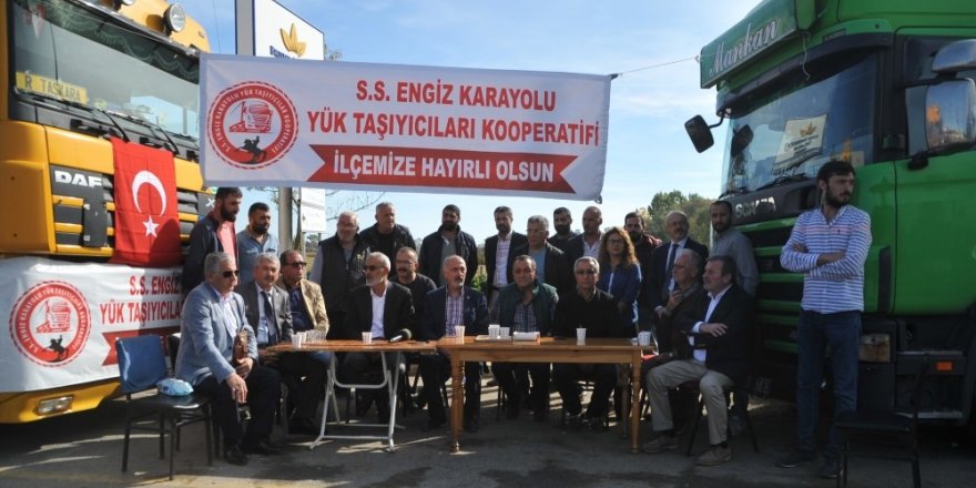 Kooperatif üyelerinden eylem
