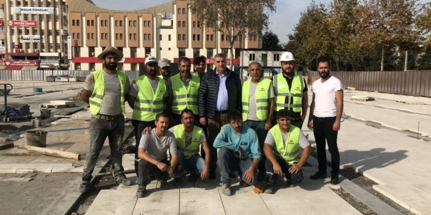 Demokrasi Meydanı’nda çalışmalar devam ediyor