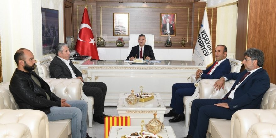 Başkan Çınar Evkur Yeni Malatyaspor yönetimini ağırladı
