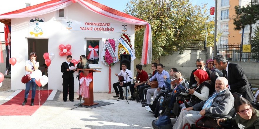 Bolu’da, engelli vatandaşların araçları için ‘Engelsiz Tamirhane’ kuruldu