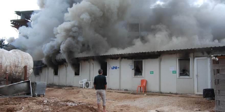 Çanakkale’de korkutan yangın