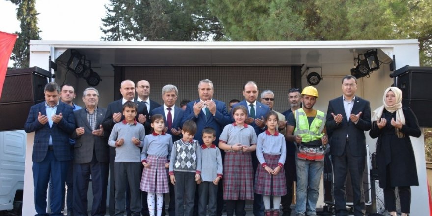 Muradiye Cumhuriyet İlkokulu’nun temeli törenle atıldı