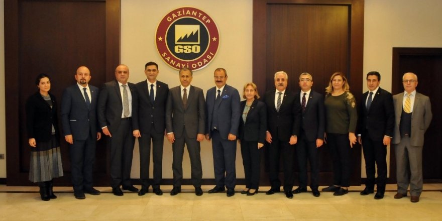 Vali Ali Yerlikaya’dan GSO’ya veda ziyareti