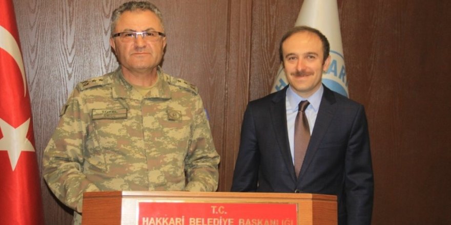 Tuğgeneral Tokel’den Başkan Vekili Epcim’e ziyaret