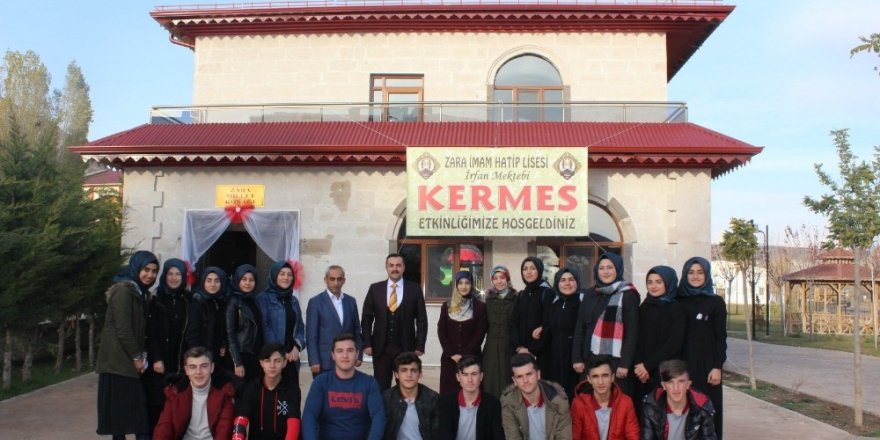 Zara’da öğrenciler yararına kermes