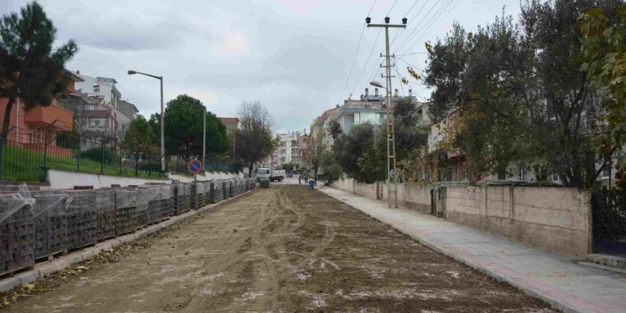 Gençlik Caddesi’nde çalışmalar başladı