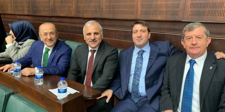 Aday tanıtım törenine birlikte katıldılar