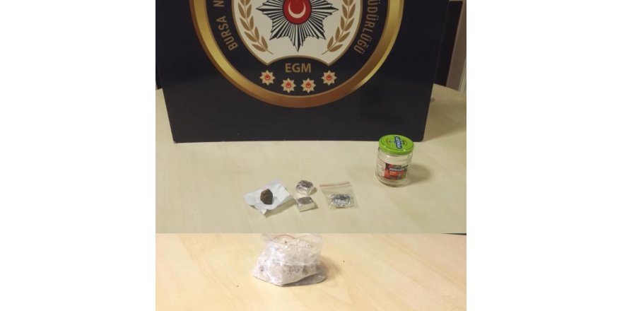 Bursa’da uyuşturucu operasyonu