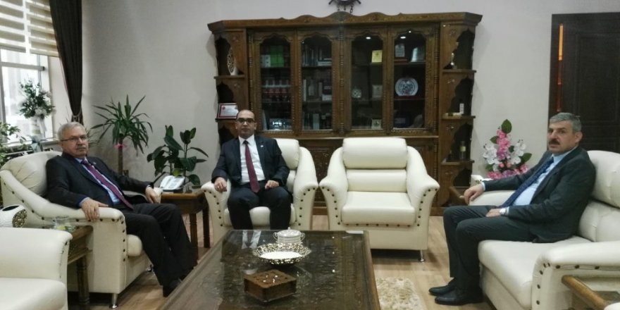 Köylü ve Ünlü, Başsavcı Uzun’u ziyaret etti