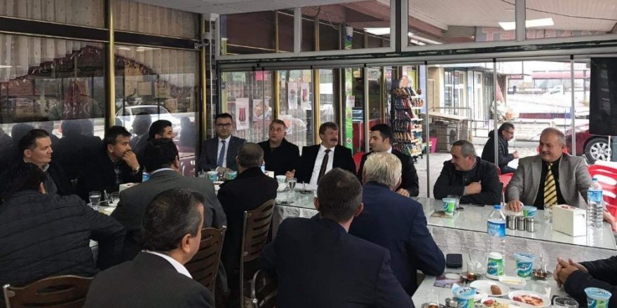 Gökçebey ’de Kaymakam ve Muhtarlar bir araya geldi