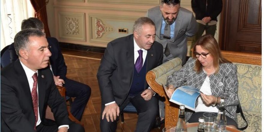 Başkan Pınar, Bakan Pekcan’la bir araya geldi