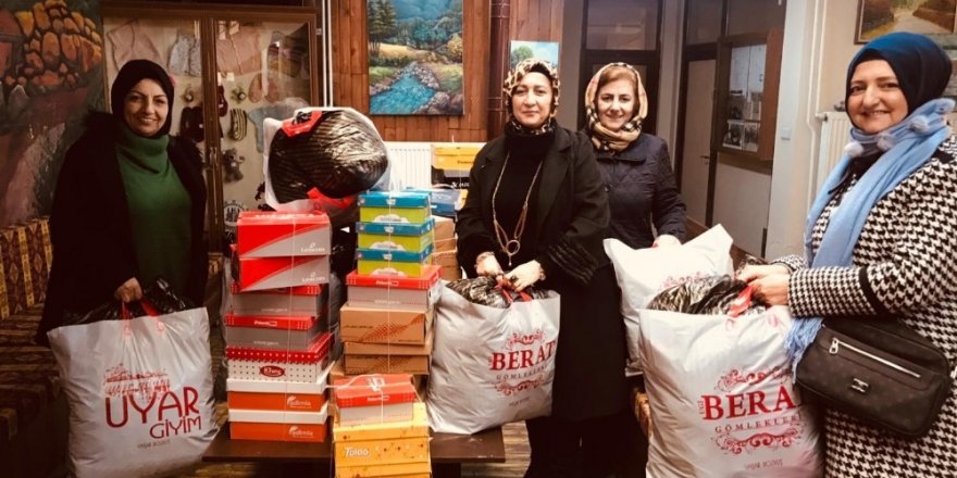SAYTED’ten 50 öğrenciye bot ve mont yardımı