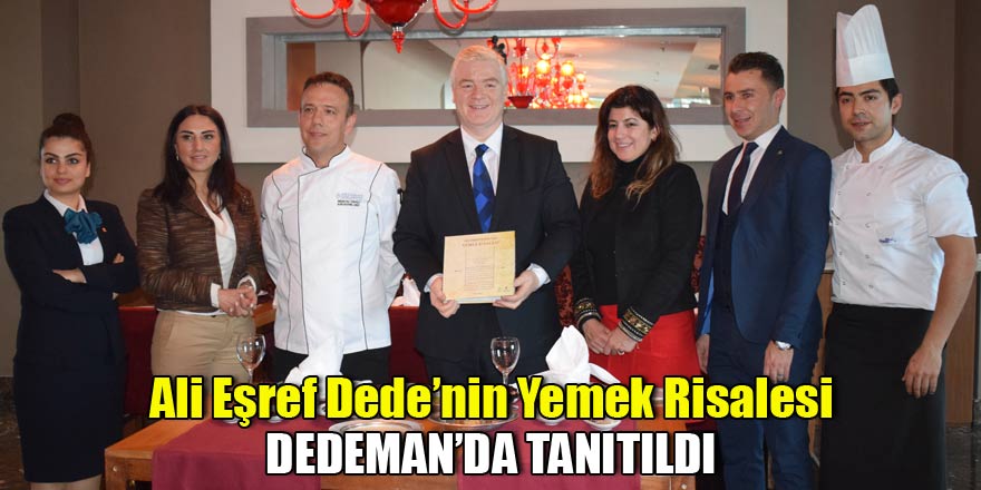 Dedeman, Ali Eşref Dede'nin Yemek Risalesini tanıttı