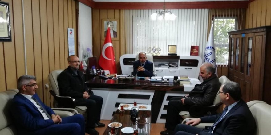 Şehit babasından Siirt Müftülüğüne ziyaret