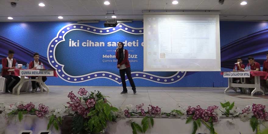 Çumra’da “Haydi Konuş Bakalım” yarışması