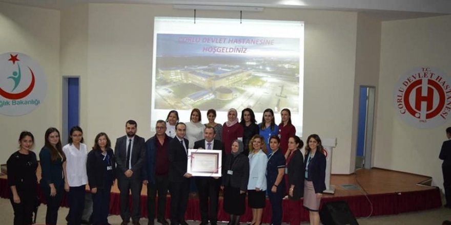 Çorlu Devlet Hastanesi Anne Dostu Hastane oldu