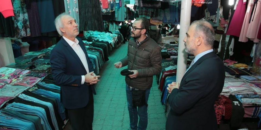 Başkan Kamil Saraçoğlu: Esnaflarımızın yanındayız
