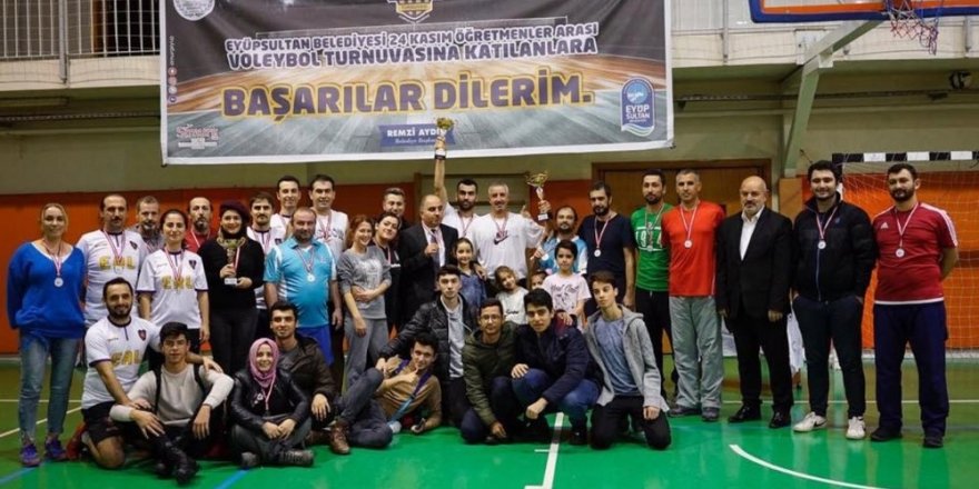 Kıran kırana geçen turnuvada şampiyon öğretmenler belli oldu