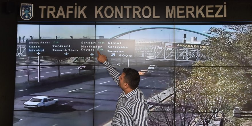 Başkentte yolların dili LED’li ekranlar