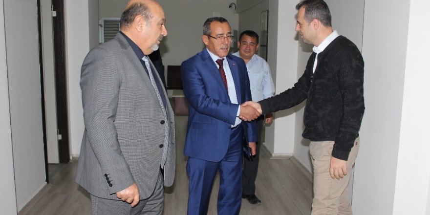 Uşak Birlik Başkanı Atalay Savaş, Afyonkarahisar ESOB tesisine hayran kaldı