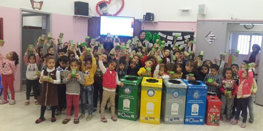 Gaziantep’te 165 bin öğrenciye sıfır atık ve çevre bilinci eğitimi