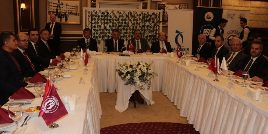 Balıkesir’de iş dünyası protokolü ağırladı