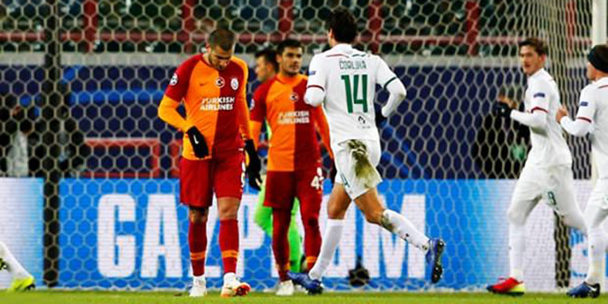 Galatasaray Şampiyonlar Ligi'ne veda etti!