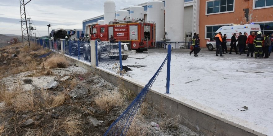 1 kişinin öldüğü patlamayla ilgili açıklama